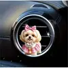 Adornos Difusores de Fragancia para Coche de Venta Caliente Transfronterizos, Decoraciones para Rejilla de Aire Acondicionado de Coche, Decoraciones de Caricaturas con Perfume para Coche