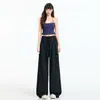 Nueva Colección de Pantalones Casuales Verano 2026: Pantalones Casuales de Pierna Ancha para Mujer de Verano, Estilo Relajado con Rayas Verticales y Cintura Elástica