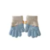 Guantes Coreanos para Niños Qiunan Otoño e Invierno 2026 Nuevos Lindos Guantes Cálidos para Niños Guantes de Cinco Dedos para Niñas Venta al por Mayor