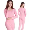 Otoño e invierno ropa modal moldeadora del cuerpo fina para mujer ropa de otoño talla grande para mujer ropa interior ropa interior térmica traje de mujer cobertura cálida