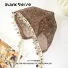 Gorro Estilo Bohemio con Borla de Concha Calado para Mujer, Sombrero Delgado Transpirable para Primavera y Verano que Hace que la Cara Parezca Más Pequeña