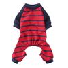 Roupas para Cães, Suprimentos para Animais de Estimação, Roupas Listradas Transfronteiriças para Gatos e Cães de Quatro Patas, Algodão Estampado Tricotado Roupas de Casa, Roupas para Filhotes