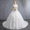 Vestido de Noiva Leve Estilo Floresta, Sem Alças, Modelador, Cauda de Princesa Sonhadora Estilo Coreano, Vestido de Noiva Super Fada para Noiva, Novo Estilo 2026