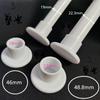 Fabricante Original Accesorios de Plástico Varilla Telescópica Cabeza de Goma Cortinas sin Clavos Cortina de Puerta Barra para Cortinas Barra para Cortina de Ducha Funda de Goma Muestra