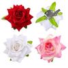 Moda Tecido Simulação Flor Grampo de Cabelo All-match Acessórios para o Cabelo Broche Dual-use Franja Quebrado Grampo de Cabelo Moda Headwear