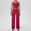 Traje de Yoga Nude Esportivo Costas Bonitas Calça Reta de Cintura Alta Justa Levanta Bumbum para Corrida ao Ar Livre Rápido Secagem Traje Fitness