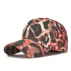 Nova Moda Outono e Primavera Boné de Baseball com Estampa de Leopardo, Padrão de Jornal e Grafite, Unissex, Proteção Solar ao Ar Livre, Boné com Aba