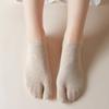 Meias de Dois Dedos Femininas Novas Comércio Exterior Transfronteiriças Cano Curto Primavera e Outono Quatro Estações Dedos Meias Pata de Porco Estilo Coreano Japonês Meias de Dois Dedos