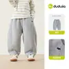 Dududu Casa Calças Infantis Inverno Meninos Calças Longas Roupas de Inverno Meninas Calças Casuais Bebê Calças Esportivas Roupas Infantis Engrossadas Tendência