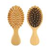 Venta Caliente Transfronteriza Peine de Bambú con Cojín de Aire para Mujer para Uso Doméstico Cola Puntiaguda Dientes Anchos Peine para Cabello Largo Portátil Masaje con Bolsa de Aire