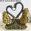 Presentes de Casamento para Casais, Enfeites de Cisne, Decorações para Sala de Estar, Decorações para Quarto de Casamento, Artesanato Criativo e Prático