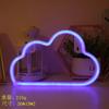 Luz de modelagem LED gato amor amor luz noturna decorativa neon flexível adereços criativos luzes de Natal brilho
