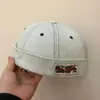 Gorra de Melón de Color Sólido Estilo Japonés Unisex Moda Simple Casual Versátil Sin Visera Todas las Estaciones Gorra de Propietario Primavera Verano Nuevo Modelo