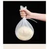Herramienta para amasar, bolsa para amasar masa, bolsa de silicona espesa de grado alimenticio, tapete para amasar, bolsa para fermentar masa