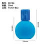 Frasco de Perfume Aveludado 50ml Vidro Transparente Pequeno Frasco Recarregável Atacado Frasco Spray Contínuo Frasco Vazio com Tampa de Perfume Aveludada