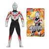 Brinquedos Autênticos de Plástico Macio do Ultraman, Figuras Articuladas para Crianças, Monstros Pequenos, Conjunto Completo de Figuras de Ação Colecionáveis, Presentes