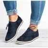 Sapatilhas Femininas Brogue Florais, Novo Estilo Primavera e Outono, Camurça com Solado Plano, Cadarço Frontal, Estilo Britânico Retro, Sapatos Casuais Femininos de Couro