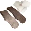 Calcetines de Lana Gruesa Tejidos para Otoño e Invierno para Mujer, Calcetines Holgados de Costilla Gruesa Estilo Japonés Simple, Calcetines Gruesos Cálidos de Media Pantorrilla, Calcetines de Invierno para Mujer