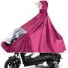 Poncho impermeable para bicicleta, batería de coche eléctrico, grueso, para estudiantes, para hombres y mujeres, largo, de cuerpo entero, resistente a la lluvia.