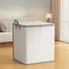 Saco de armazenamento, caixa de embalagem para mudança, organizador de guarda-roupa para roupas, caixa organizadora de roupas, saco de armazenamento de colcha, portátil