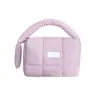 Nueva Bolsa de Almacenamiento Cosmético de Colores Dulces, Bolsa de Almacenamiento Portátil Tipo Esponja Rellena de Algodón, Bolsa de Maquillaje de Gran Capacidad y Alto Valor Estético
