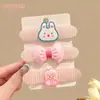 Pinza Mágica para el Cabello de Verano para Niñas Pequeñas, Lindo Accesorio para el Cabello de Dibujos Animados que No Daña el Cabello, Fijador de Flequillo