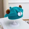 Gorro de Bebé para Primavera y Otoño, Boina de Lana Tejida Fina, Adorable Gorro de Artista para Niños y Niñas, Moderno