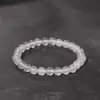 Loja de Fábrica Pulseira Genuína de Ágata Branca Gelo Natural, Estilo Chinês, Artística e Simples, Adequada para Mulheres, Pode ser Enviada em Nome de Outros