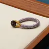 Nudo de Diamante Hecho a Mano DIY Llavero Semi-terminado Cuerda Colgante para Coche Hebilla Colgante para Bolsa de Vida Anillo de Mango Hebilla