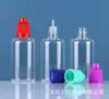 Botella de Plástico Líquido de Boca Ancha para Mascotas al por Mayor con Tapa de Presión Pigmento Pigmento Líquido para Lavado de Ojos Agua de Maquillaje Embalaje Botella Exprimidora