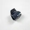 4.2CM pinza de agarre de cabeza cuadrada mediana negra pinza vertical para el pelo accesorios hechos a mano para DIY pasador clip para cola de caballo accesorios para el pelo tocado