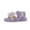 Sandálias Infantis de Desenho Animado 2026 Novo Estilo Sandálias de Verão para Meninas Sola Macia Antiderrapante Velcro Sapatos de Princesa Sandálias de Praia para Estudantes