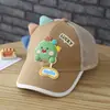 Chapéu de Malha Infantil Desenho Super Fofo 2026 Verão Novo Estilo Boné de Sol para Meninos Boné com Aba Estilo Coreano