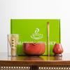 Conjunto de Chá Matcha Japonês 7 Peças Esmaltado em Forno Caixa Colorida Variedade de Conjunto de Ferramentas de 100 Peças Exclusivo Transfronteiriço