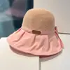Sombrero de Pescador de Ala Ancha con Cobertura Facial para Mujer, Sombrero de Sol de Verano, Versátil Estilo Coreano para Viajes al Aire Libre, Sombrero de Protección Solar