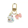 Llavero de gatito lindo Colgante creativo Regalo Nuevo Transfronterizo Colgante de mochila de metal Colgante de auriculares