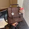 Mochila Mini Xadrez Exquisita Modelo Novo 2026 Feminina Transfronteiriça, Bolsa de Ombro de Alto Estilo para o Dia a Dia