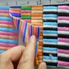 Tecido de Toalha Colorido em Listras Tingido no Fio 100% Algodão Lado Único Poliéster Algodão CVC Tecido de Toalha Listrado Colorido em Linha Dupla Tecido Fashion