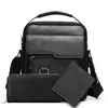 Bolsa Masculina Transversal à Prova d'Água e Resistente ao Desgaste Bolsa de Ombro Masculina Grande Capacidade para o Dia a Dia Bolsa de Ombro Transversal de Alta Qualidade