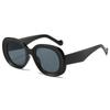 Novos Óculos de Sol Ovais Transfronteiriços, Estilo Europeu e Americano, Armação Grande, em Forma de Ovo, Fashion, Simples, Óculos de Sol Populares para Comércio Exterior