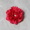 Flores artificiales al por mayor para pasillo de boda, decoración de pared floral, accesorios para faroles DIY, accesorios de flores de seda, cabeza de flor de peonía.