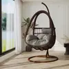 Cadeira de Balanço Interna para Uso Doméstico, Cadeira Suspensa de Lazer para Varanda, Cadeira Suspensa tipo Cesta para Pátio Externo, Cadeira de Balanço para Terraço, Cadeira de Balanço Hamaca