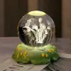 Ramo Bola de Cristal Luminosa Tulipán Luz de Noche Adorno Regalo para Cumpleaños de Niñas Regalo para Mejores Amigas Regalo para el Festival Qixi para Novia