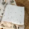 Manta Envolvente de Algodón Puro para Bebé al por Mayor, Toalla Envolvente Antisusto para Recién Nacido, Envoltura para Bebé de Algodón Peinado Transpirable Absorbente de Sudor, Dropshipping