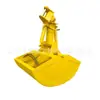 Cubo concha excavadora maquinaria de construcción pequeña pinza de concha cubo de concha rotatorio dragado de río