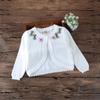 Ropa de verano para niños, cárdigan de punto fino para recién nacidos, chal de manga larga para niñas, capa pequeña para bebés