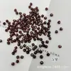 Cross-border quente-venda pressão top dois grânulos pontiagudos diâmetro 4 MM contas de cristal contas de diamante diy jóias acessórios