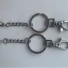 Llavero de Hierro Galvanizado Ecológico, Juego de Tres Piezas de Anillos para Llaves, Colgadores de Llaves Lisos y sin Rebabas, Stock Listo del Fabricante