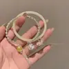 Set de Pulseras Super Campanilla de Hada, Set de Pulseras de Campana Antigua Estilo Chino para Mujeres, Diseño de Mariposa de Nicho de Lujo Ligero