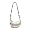 Bolso de Croissant de Gama Alta de Nicho para Mujer, Nueva Moda 2026 Bolso Retro de Hombro Tipo Empanadilla, Bolso Cruzado para Viajar
